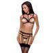 Трусики стрепи Shelly Thong black XXL/XXXL &mdash; Passion Exclusive SO6422 1