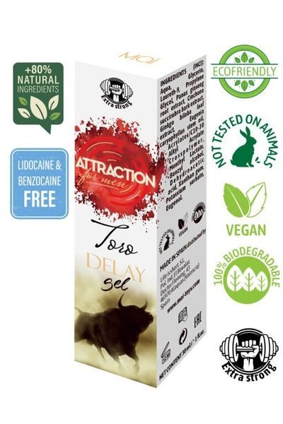 Гель-пролонгатор Retarding Gel MAI Attraction Toro (30 мл) SO6041