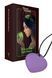 Мінівібратор &laquo;Сердечко&raquo; FairyGasm PleasureStone violet, 9 режимів, на шнурку SX0646