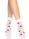 Leg Avenue Strawberry ruffle top anklets SO8583 2