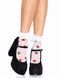 Leg Avenue Strawberry ruffle top anklets SO8583 1