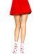 Leg Avenue Strawberry ruffle top anklets SO8583 5