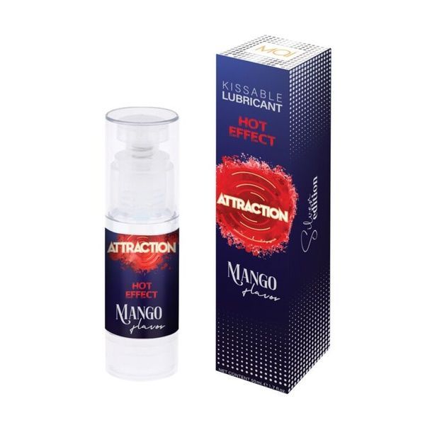 Змазка для орального сексу з зігрівальним ефектом MAI Attraction Heat Mango (50 мл) SO6052