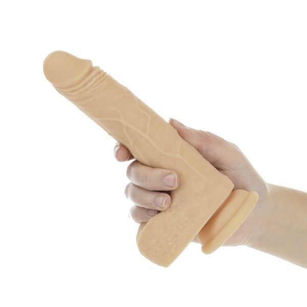 Фалоімітатор з ротацією та пульсацією Naked ADDICTION The Freak 7,5&Prime; Rotating & Thrusting Vibrating SO5590