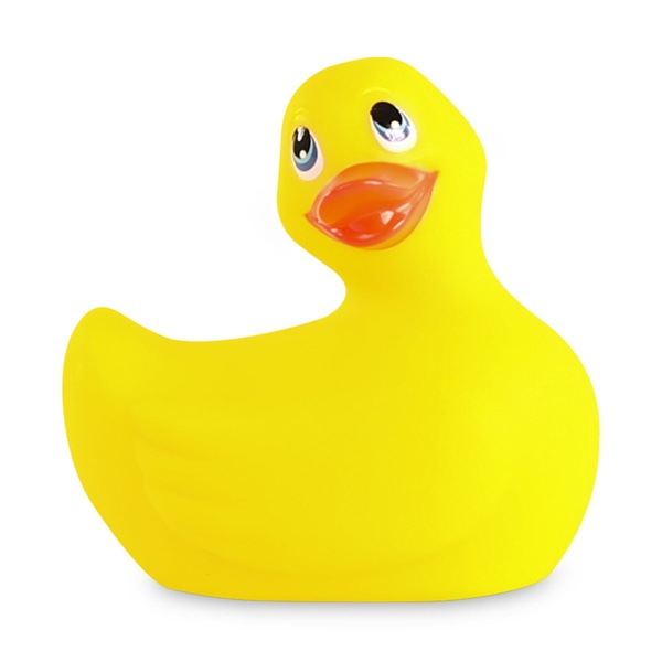 Вібромасажер качечка I Rub My Duckie - Classic Yellow v2.0, скромняжка SO1594