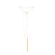 Цепочка для тела Bijoux Indiscrets Magnifique Tickler Pendant Chain &mdash; Gold SO5921 фото 1