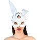 Шкіряна маска Зайчика Art of Sex - Bunny mask, колір Лавандовий SO9646