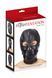 Капюшон з кляпом для БДСМ Fetish Tentation BDSM hood in leatherette with removable gag SO4673 3