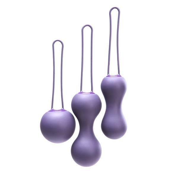 Набір вагінальних кульок Je Joue - Ami Purple, діаметр 3,8-3,3-2,7см, вага 54-71-100гр SO3042