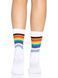 Носки женские в полоску Leg Avenue Pride crew socks Rainbow, 37&ndash;43 размер SO8584 фото 2