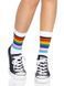 Носки женские в полоску Leg Avenue Pride crew socks Rainbow, 37&ndash;43 размер SO8584 фото 3