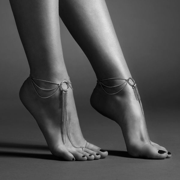 Браслеты для ног Bijoux Indiscrets Magnifique Feet Chain &mdash; Gold SO5922 фото