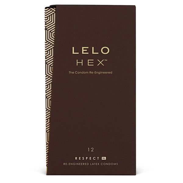 Презервативы LELO HEX Condoms Respect XL 12 Pack, тонкие и суперпрочные, увеличенный размер SX1295 фото
