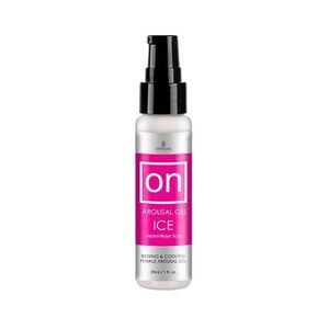 Збуджувальний гель для клітора Sensuva ON for Her Arousal Gel Ice (29 мл) охолоджувальний рідкий вібратор SO3163