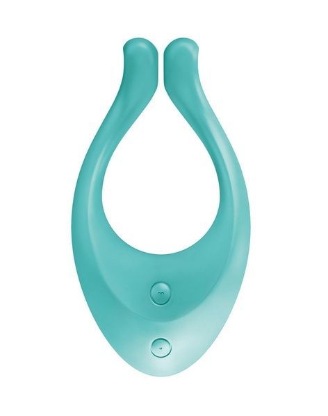 Вібратор для пар Satisfyer Endless Love Turquoise, 3 незалежних мотора, багатофункціональний SO4493