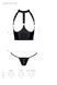 GENEVIA SET WITH OPEN BRA black L/XL - Passion SO8439 7