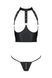 GENEVIA SET WITH OPEN BRA black L/XL - Passion SO8439 3