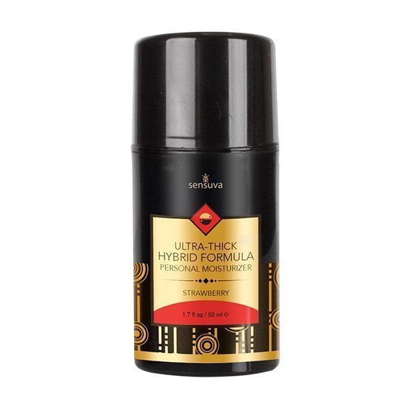 Густа крем-змазка на гібридній основі Sensuva UltraThick Hybrid Formula Strawberry (50 мл) SO3257