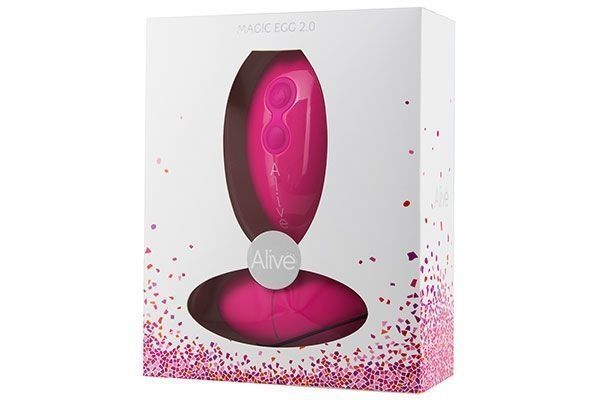 Віброяйце Alive Magic Egg 2.0 Pink із пультом ДК AL40513