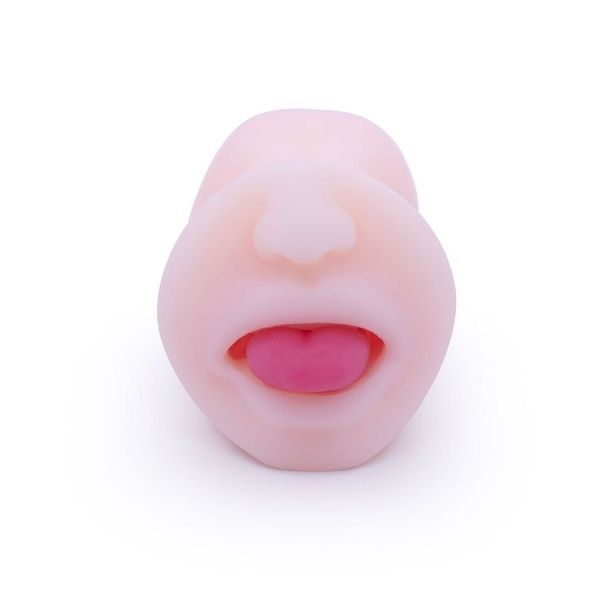 Двосторонній мастурбатор Men Powerup Eroticism: вагіна та ротик SO6231