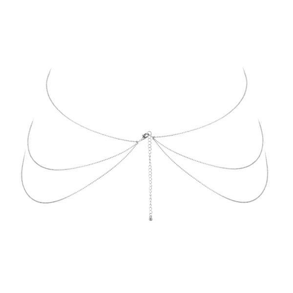 Цепочка для тела Bijoux Indiscrets Magnifique 8 Body Chain &mdash; Silver SO5923 фото
