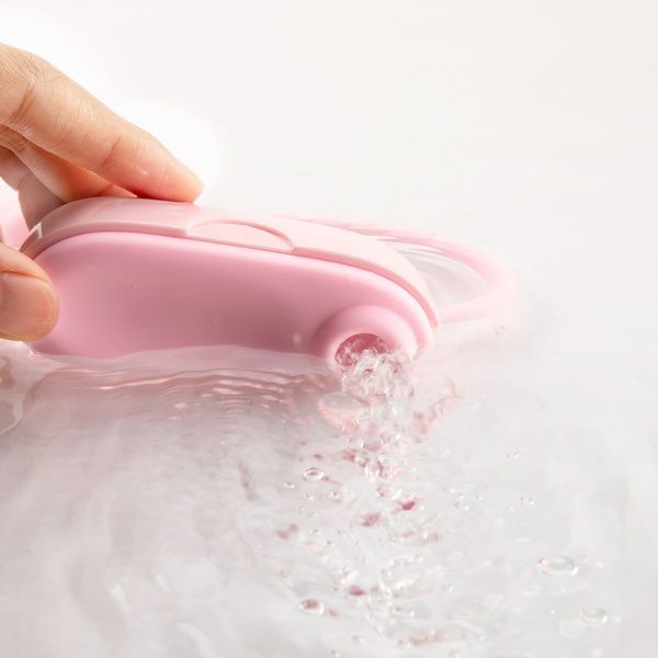 Вакуумний кліторальний стимулятор Otouch Louis Vibrate Pink з вібрацією SO9401