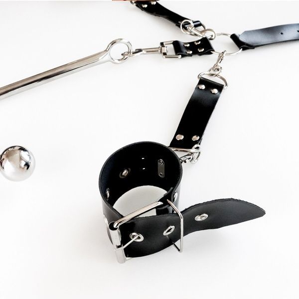 Бондажний набір із металевим анальним гаком №2 Art of Sex Beatrice Bondage set with anal hook №2 SO8507