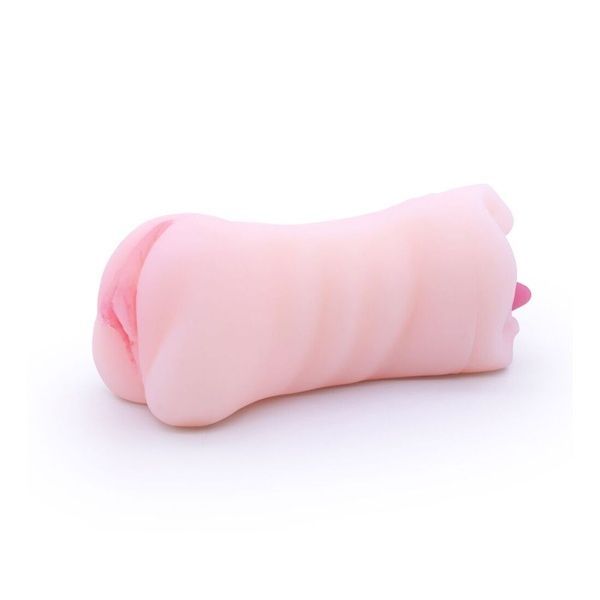 Двосторонній мастурбатор Men Powerup Eroticism: вагіна та ротик SO6231