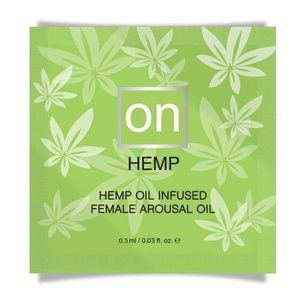 Пробник збудливого масла Sensuva - ON for Her Hemp Пройняті Arousal Oil (0,5 мл) SO3544
