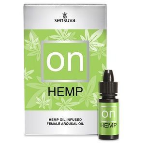 Збуджувальні краплі для клітора Sensuva - ON for Her Hemp Infused Arousal Oil (5 мл) з олією конопель SO3178