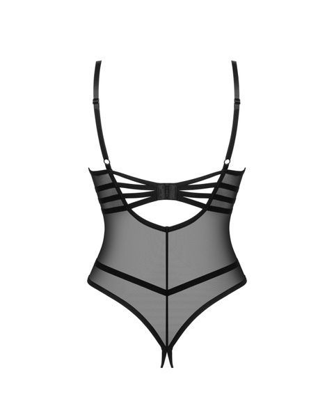 Боді Obsessive Roxelia crotchless teddy XL/2XL SO9065
