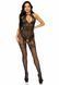 Leg Avenue Rhinestone Lace and Net Bodystocking OS Black SO7889 3