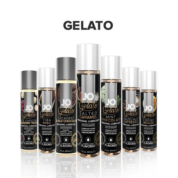 Змазка на водній основі System JO GELATO Salted Caramel (30 мл) без цукру, парабенів та пропіленглік SO1465