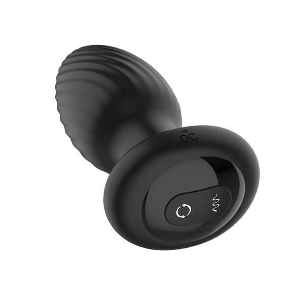 Анальна пробка Nexus TORNADO Remote Control Rotating Butt Plug - Black SO8697
