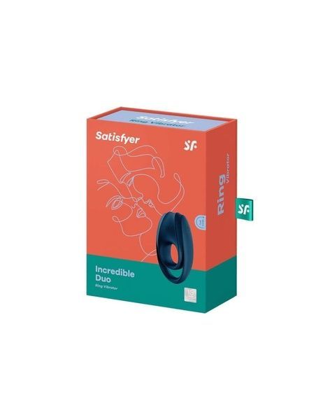 Подвійне ерекційне кільце з вібрацією Satisfyer Incredible Duo SO6131