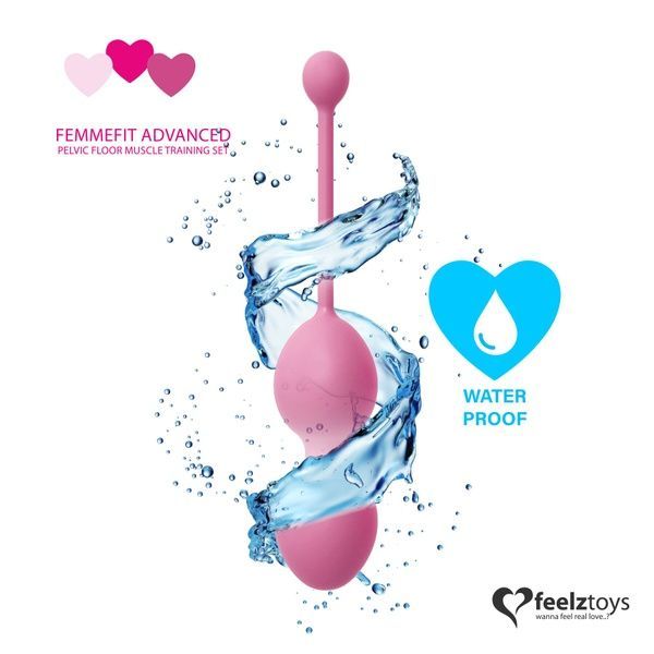 Набір вагінальних кульок для просунутих FeelzToys - FemmeFit Advanced Pelvic Muscle Training Set SO5067