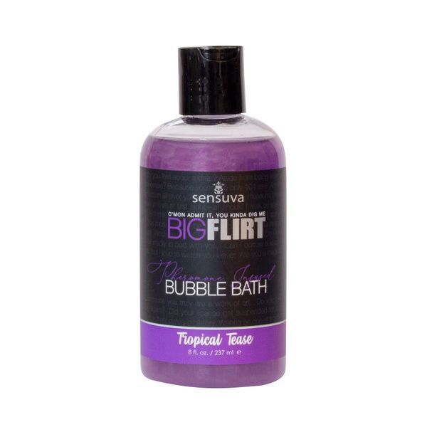 Піна для ванни Sensuva - Big Flirt Pheromone Bubble Bath - Tropical Tease (237 мл) SO7847