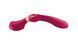 Вібромасажер Shunga Zoa Raspberry, двосторонній SO6912 2
