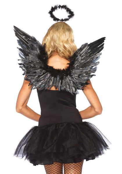 Leg Avenue Angel Accessory Kit Black SO8594