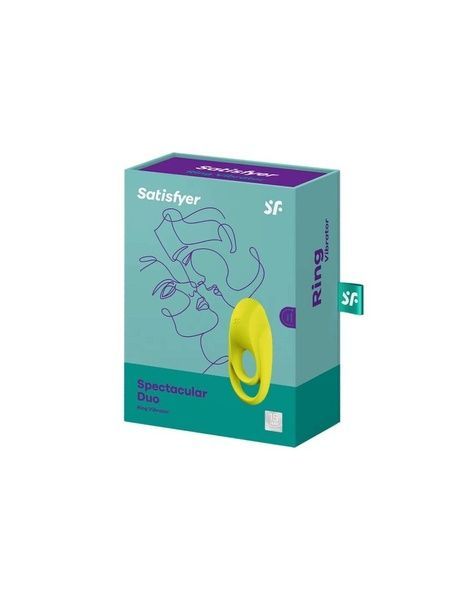 Подвійне ерекційне кільце з вібрацією Satisfyer Spectacular Duo SO6132