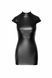 Сукня Noir Handmade F309 Fantasy wetlook mini dress with lace up back - S SX0291 4