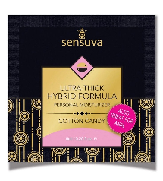 Пробник Sensuva - Ultra-Thick Hybrid Formula Cotton Candy (6 мл) SO3385