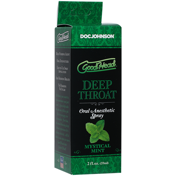 Спрей для минета Doc Johnson GoodHead DeepThroat Spray &ndash; Mystical Mint 59 мл для глубокого минета SO2799 фото