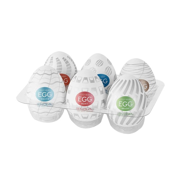 Набір яєць-мастурбаторів Tenga Egg New Standard Pack (6 яєць) SO5493
