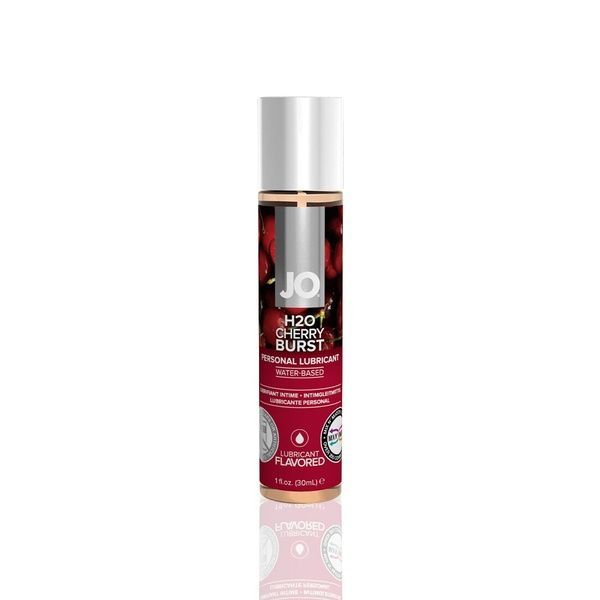 Смазка на водной основе JO H2O &mdash; Cherry Burst (30 мл) без сахара, растительный глицерин SO1467 фото