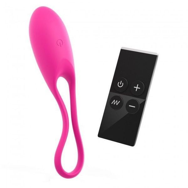 Виброяйце Love To Love Feel Love Pink з пультом ДК та регулюванням інтенсивності SO3087