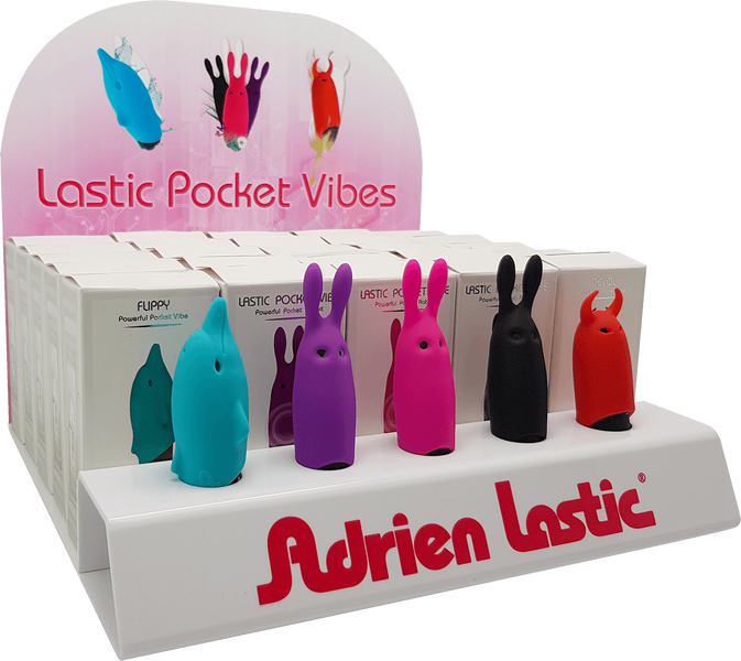 Набір вібраторів Adrien Lastic Promo Pack Pocket Vibe (25 шт + тестери) AD90505