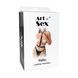 Портупея жіноча Art of Sex - Keliya Leather harness, натуральна шкіра, розмір XS-2XL, колір чорний SO7504 4