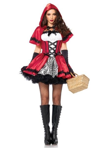 Костюм червоної шапочки Leg Avenue Gothic Red Riding Hood XL SO9122