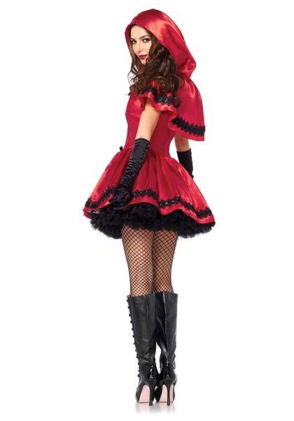 Костюм червоної шапочки Leg Avenue Gothic Red Riding Hood XL SO9122